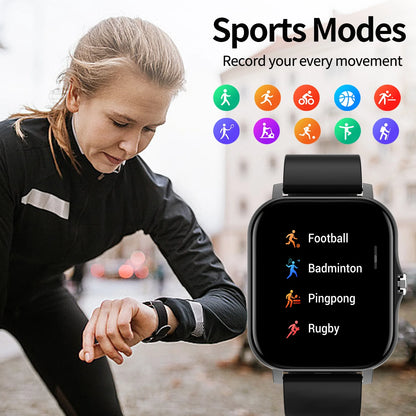 Outdoor Sports Smartwatch, Wireless Calling, Information Reminder, Men'S and Women'S Multifunctional Sports Watch